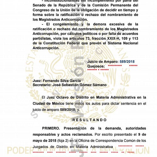 Imagen de Amparo Indirecto